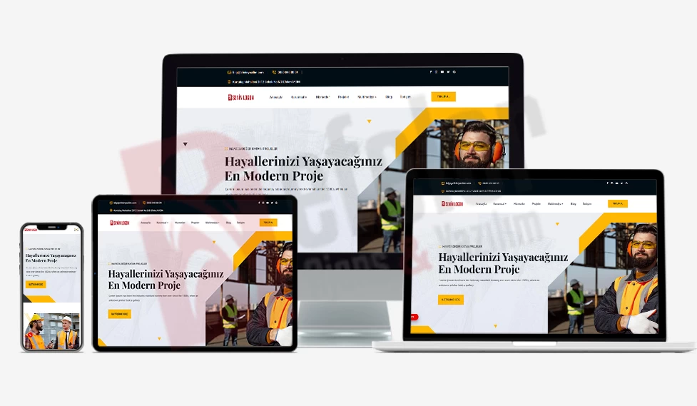 İNŞAAT WEB SİTESİ - V3 QUANTUM