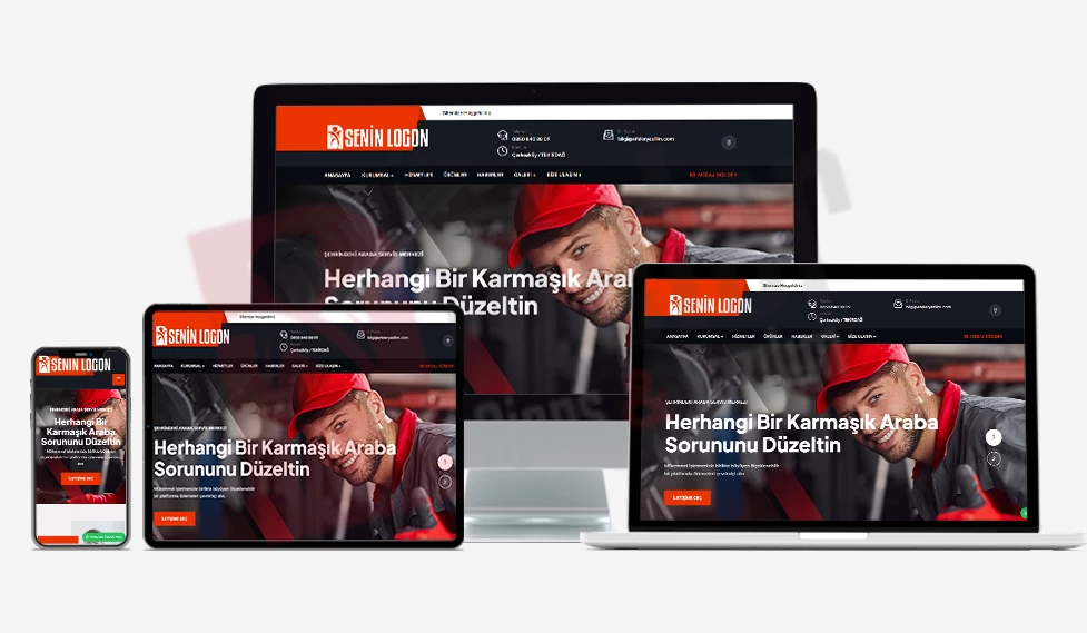 TEKNİK SERVİS SANAYİ WEB SİTESİ - V4 CORE