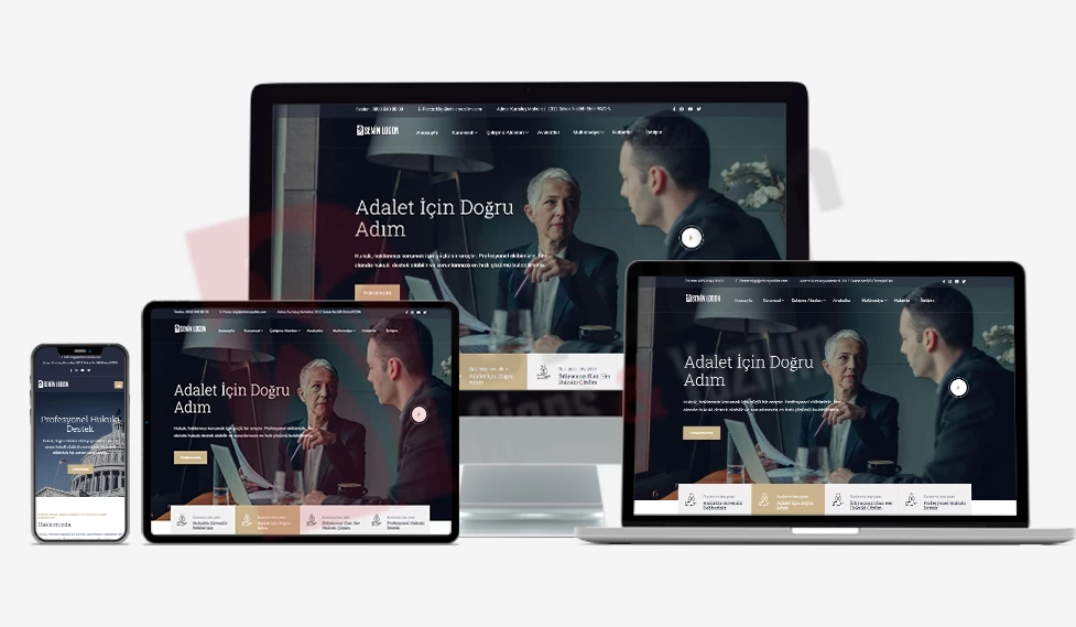 AVUKAT WEB SİTESİ - V2 QUANTUM