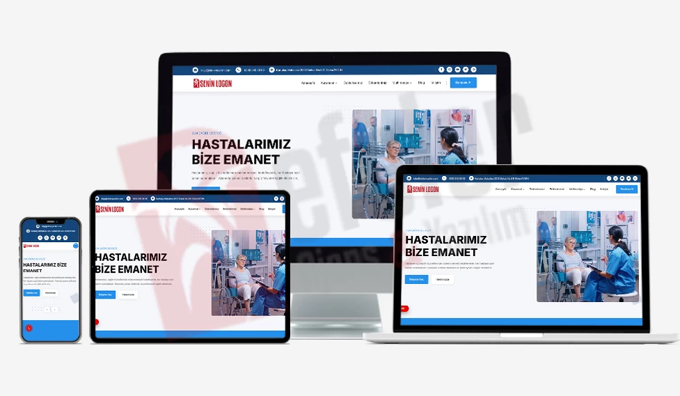HASTANE KLİNİK MEDİKAL WEB SİTESİ - V3 QUANTUM