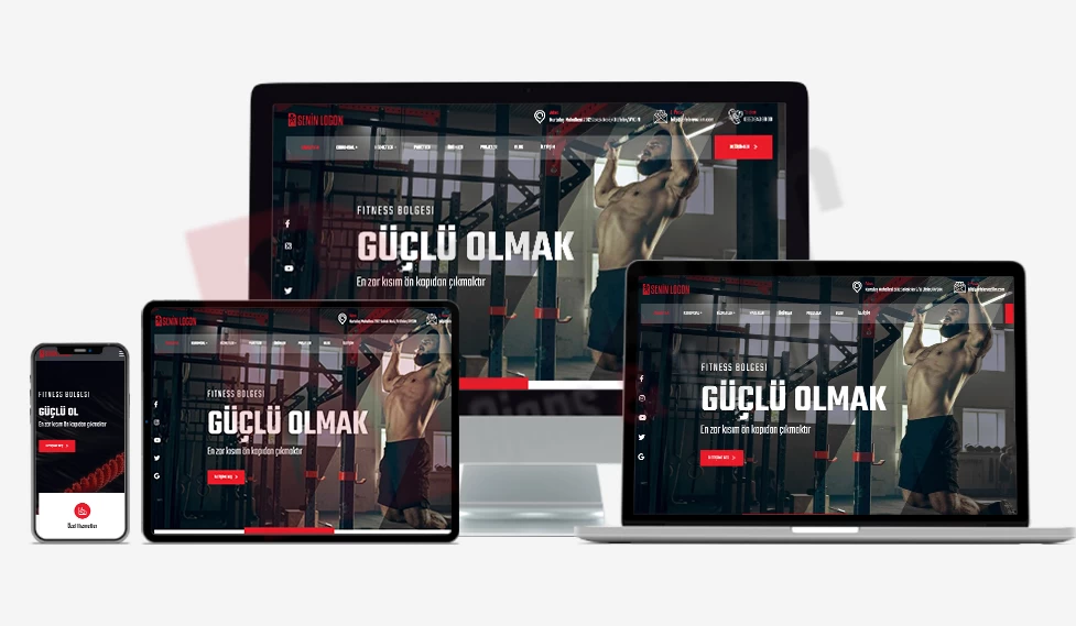 SPOR SALONU WEB SİTESİ - V1 CORE
