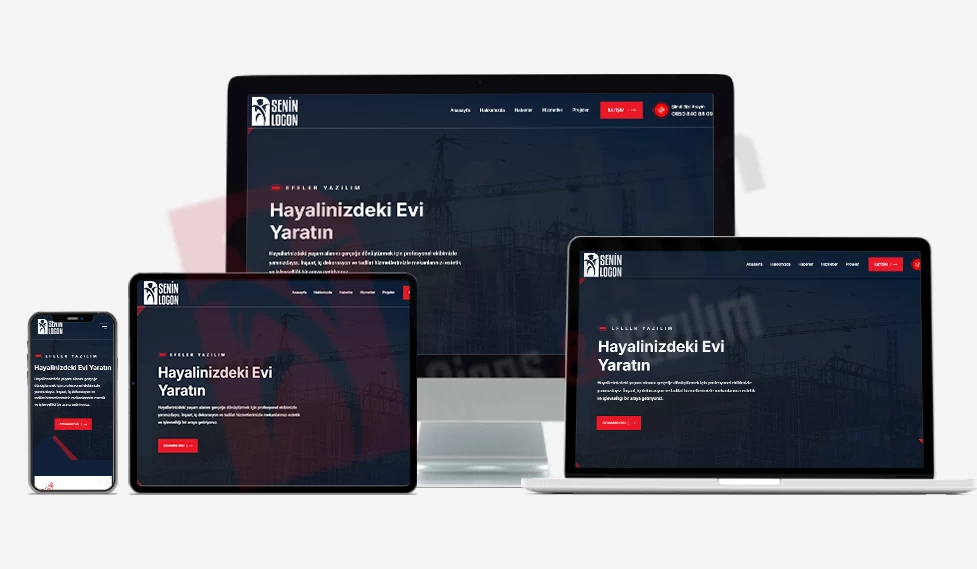 İNŞAAT WEB SİTESİ - V1 CORE
